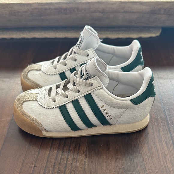 adidas Other - Adidas Samoa White and Dark Green Shoes